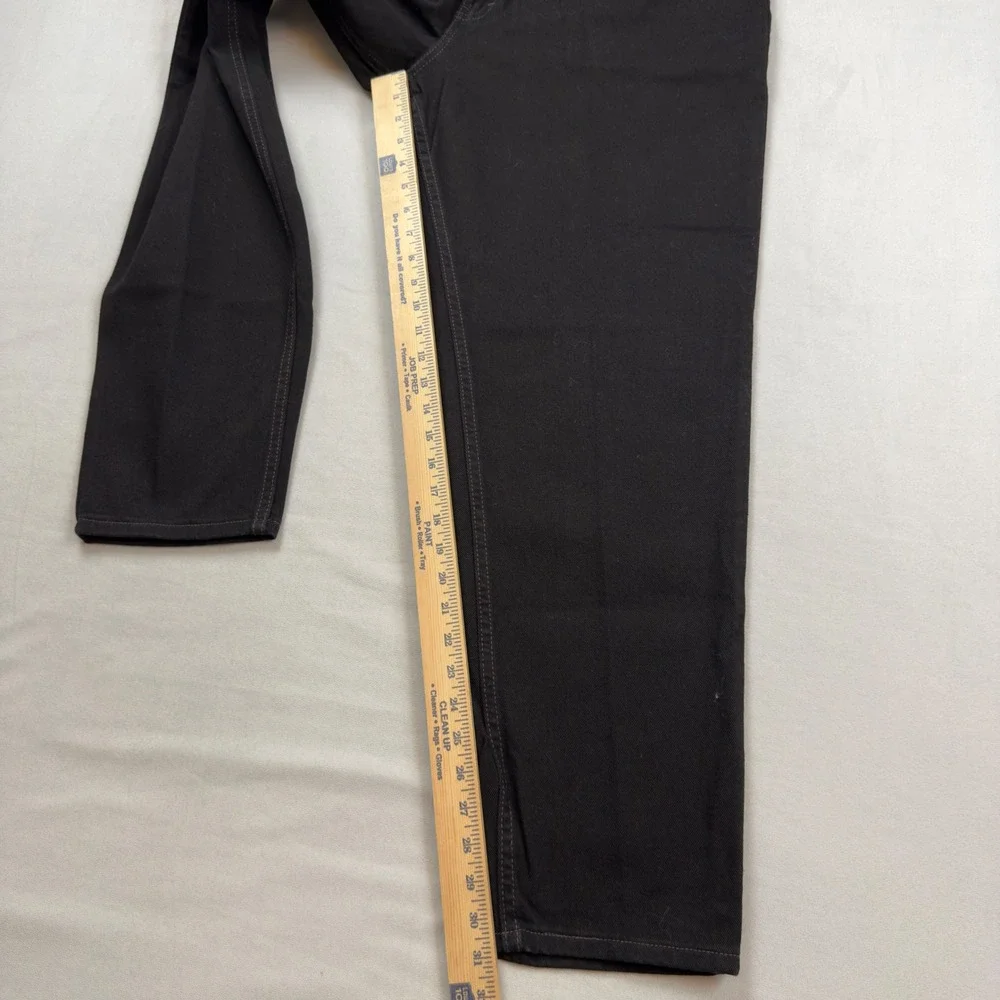 Levis 550 Relaxed Fit Tapered Leg Black Jeans Mens 18 Reg 15551-0260 NWT Vintage